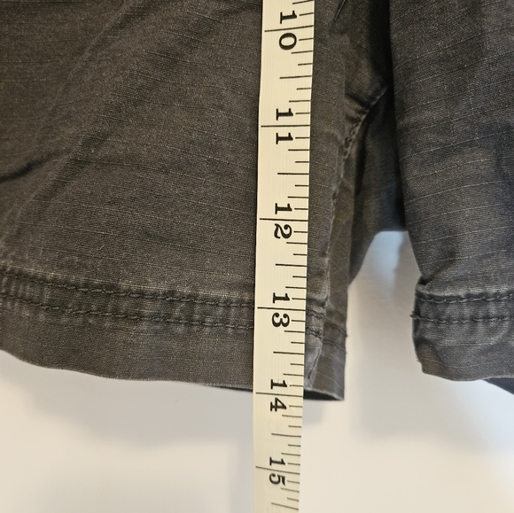 Eddie Bauer heavy cotton gray shorts - Picture 6 of 8